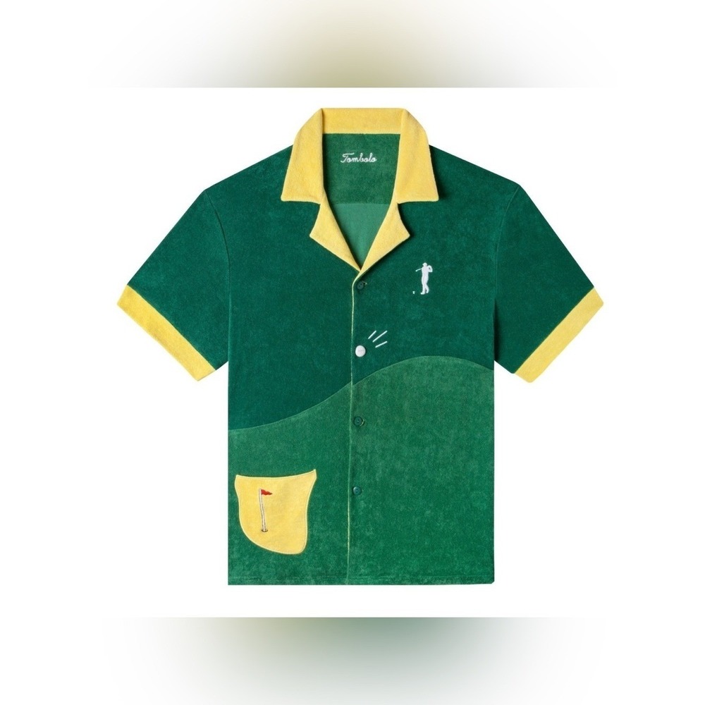 Tombolo | Mulligan Golf Cabana Shirt | Small | Excellent Condition!